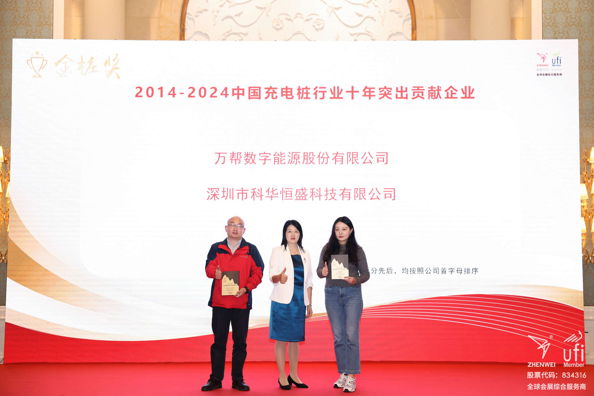 脫穎而出 | 深圳科華榮獲中國(guó)充電樁行業(yè)十年突出貢獻(xiàn)企業(yè)！